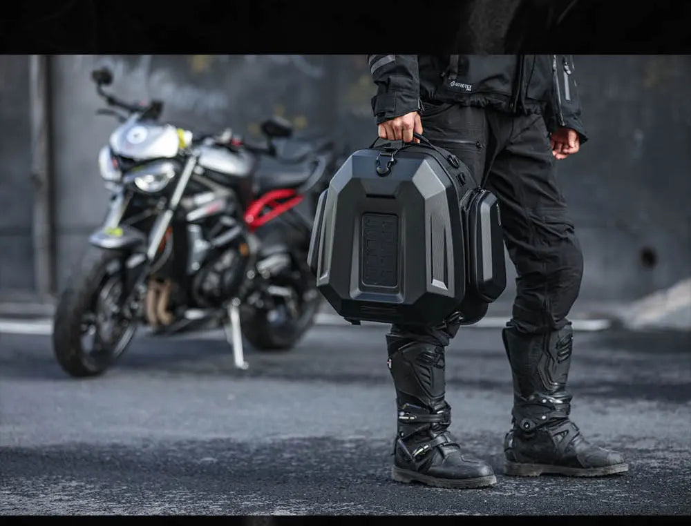 Rhinowalk 23-35L Hardshell Waterproof Motorcycle Tail Box - image 24