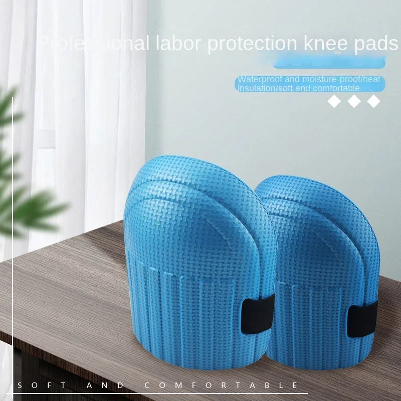 Hinged Knee Pads for Work – Adjustable Clip, Heavy Duty