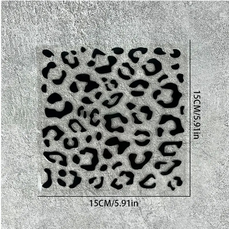Leopard Print Vinyl Stickers for Car Mirrors, Windows and Motorcycles - view 2