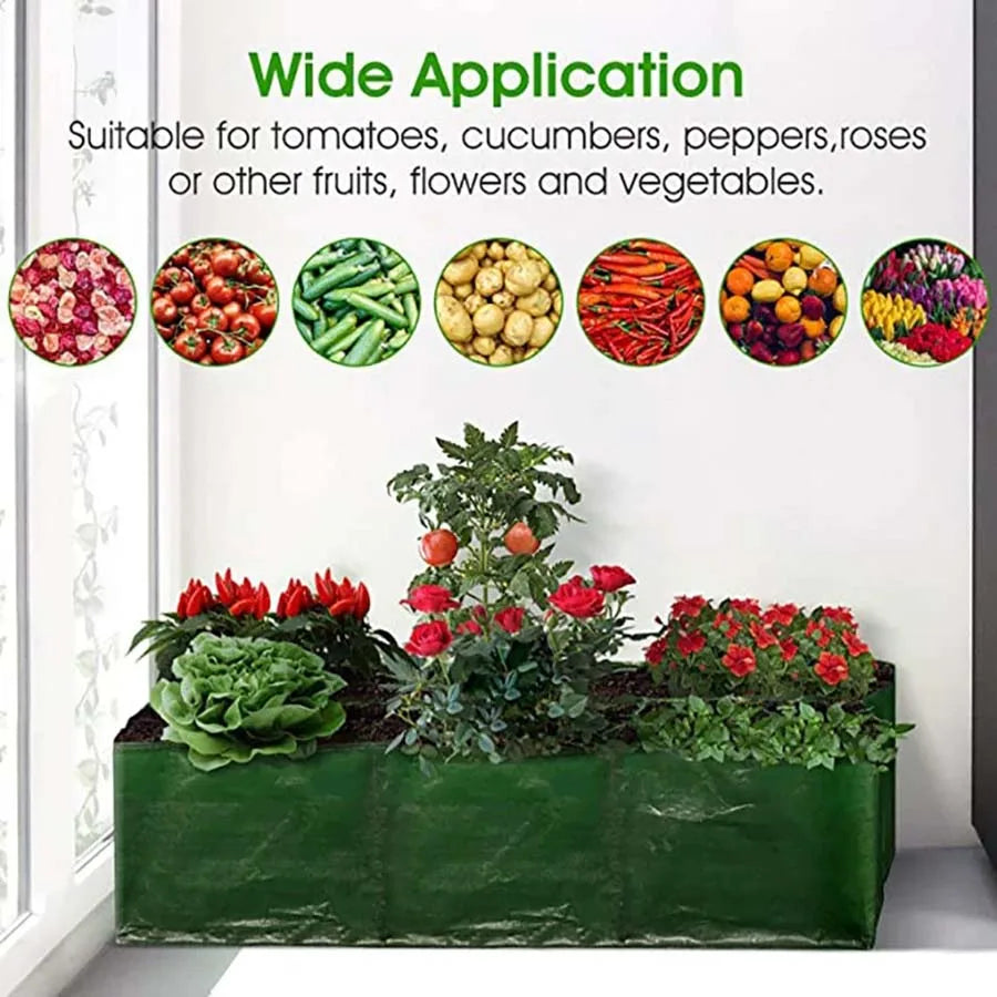 4/6/8-Grid Garden Grow Bag Planter