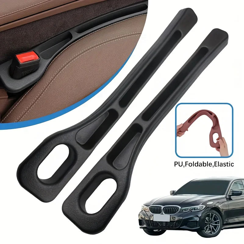 2-Pack Waterproof Car Seat Gap Fillers & Organizers - image 4