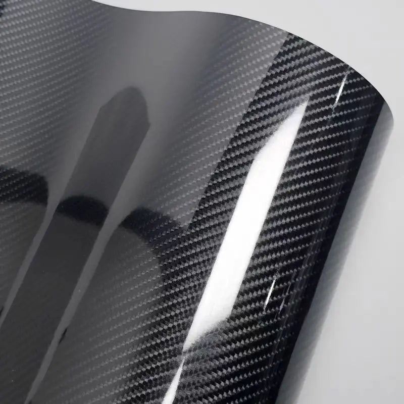 High Gloss 6D Carbon Fiber Vinyl Wrap for Car Motorcycle - image 4