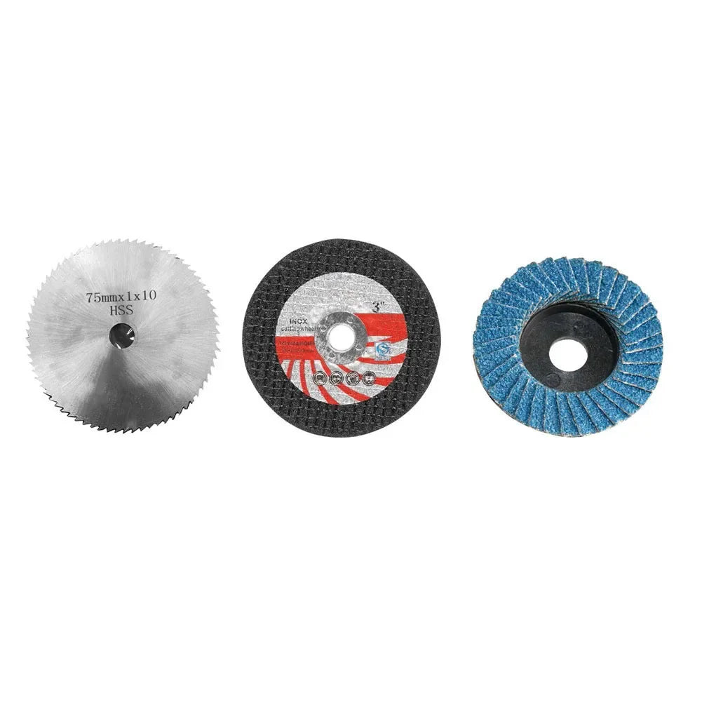 75mm Diameter 10mm Bore Angle Grinder Attachment Cutting Polishing Disc Tool Accessories Herramientas Sharpener Lixadeira