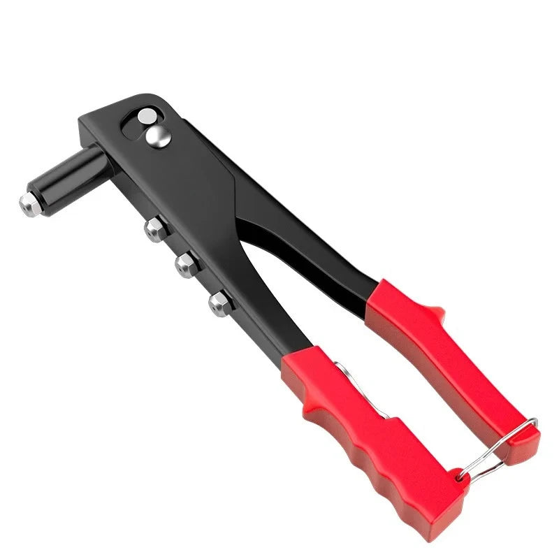 Professional Heavy Duty Rivet Gun Tool Kit with 100Pcs Rivets for Furniture Trailer Boat