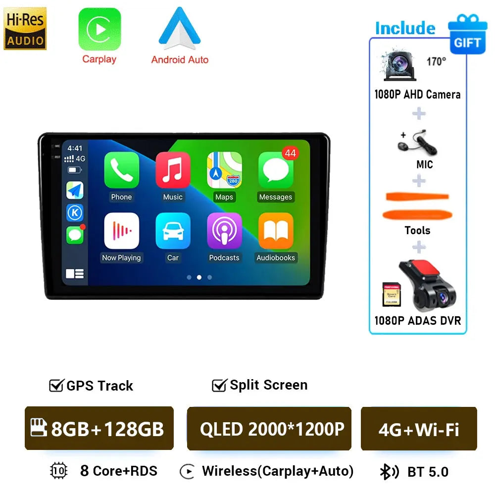 9" Android 16 Carplay Multimedia Stereo for Citroen C5 2008-2017 - image 7