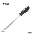 4Pcs Multipurpose Handle Screwdrivers Set With Magnetic Insulated Security Repair Hand Tools Cross/Straight Type Screw Driver