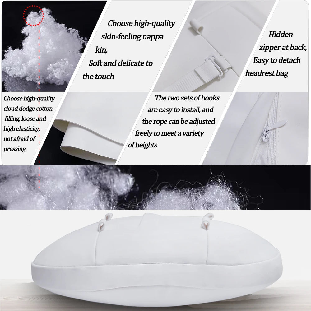 Car Headrest Neck Pillow for Model 3 and Model Y