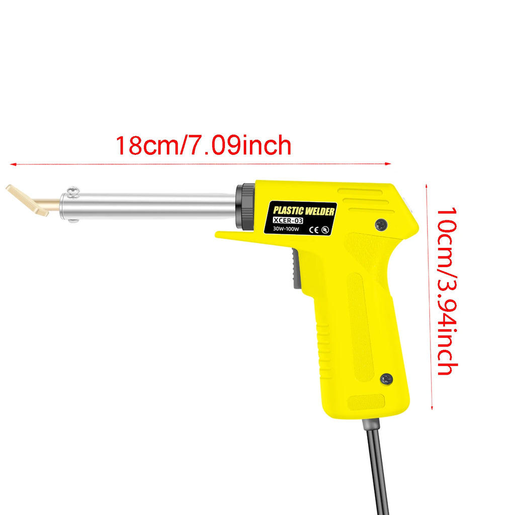Electric Soldering Iron Kit 100W – Plastic Welding & Repair