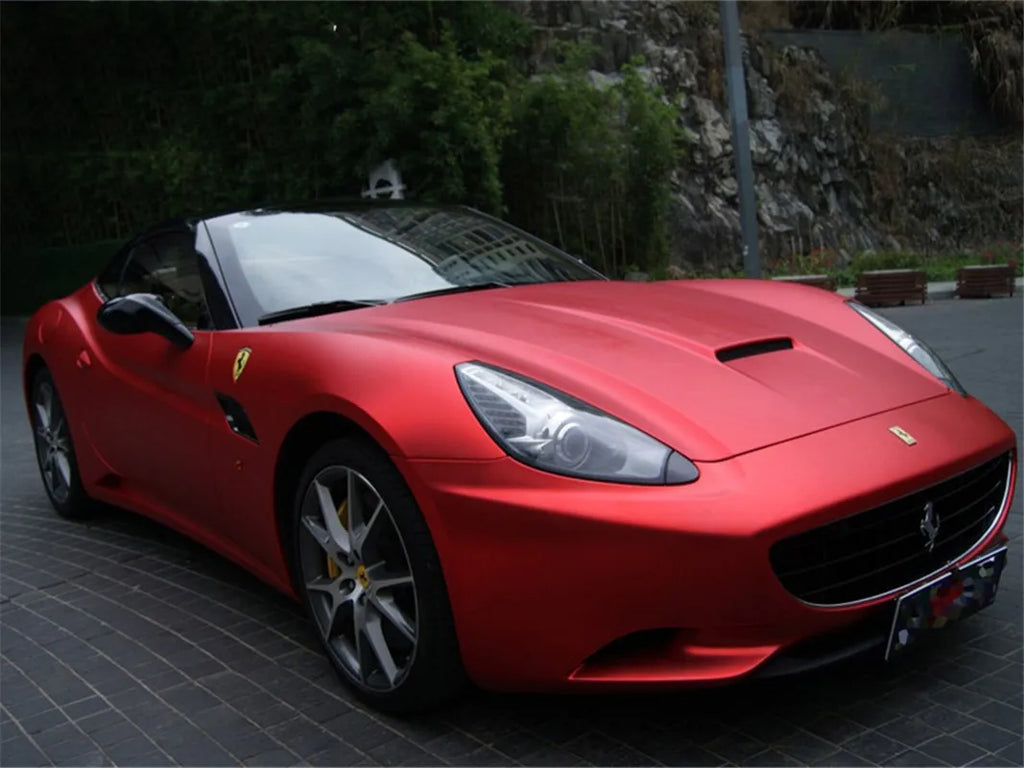 Satin Chrome Vinyl Wrap Film – Air Release Car Sticker - image 3