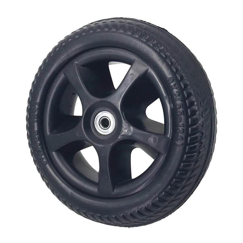 Electric Scooter 9X2 55-134 Rear Wheel Assembly Anti Slip Rubber Shockproof Explosion Proof Scooter Rear Tire Replacement Parts