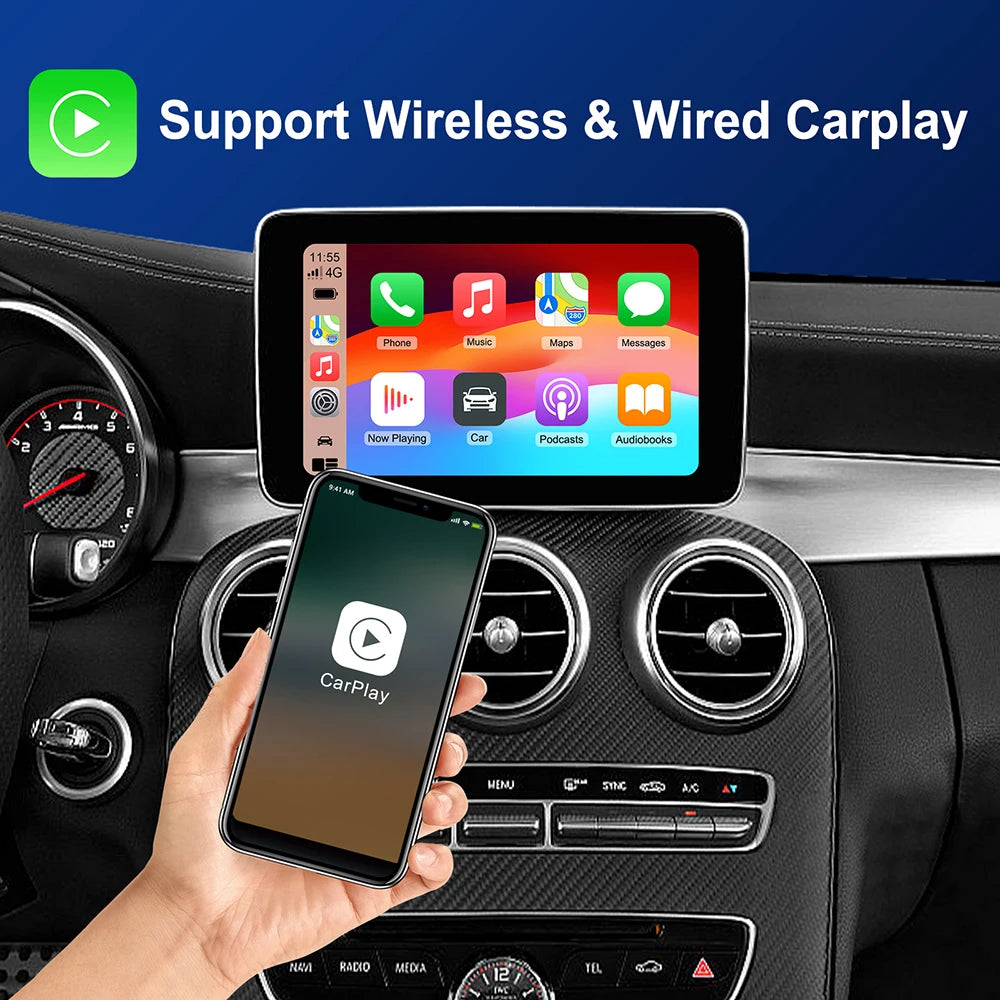 Wireless CarPlay Android Auto for Mercedes-Benz NTG 4.5 Becker - image 5