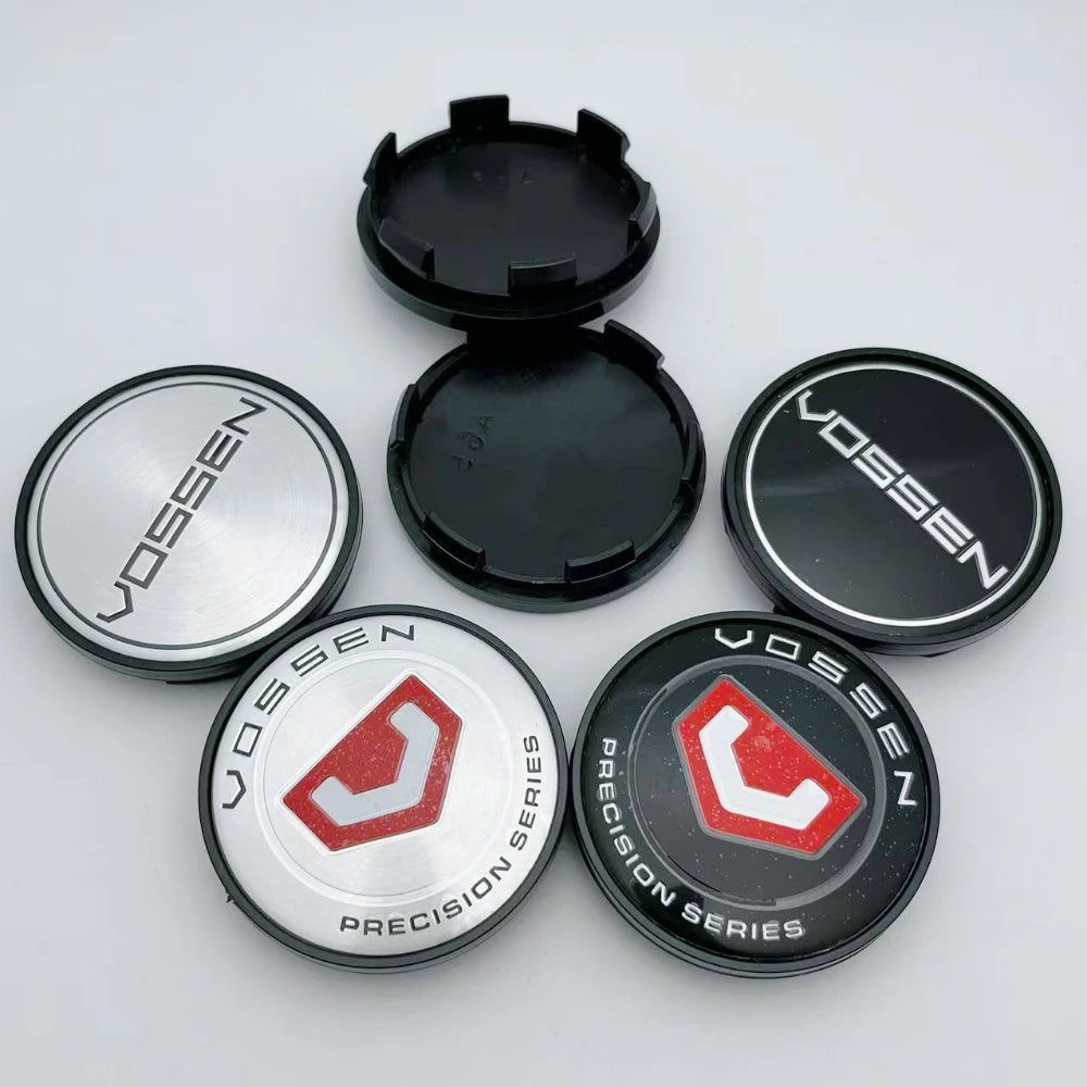 Vossen Logo Wheel Center Caps, 65mm 4-Pack - image 3
