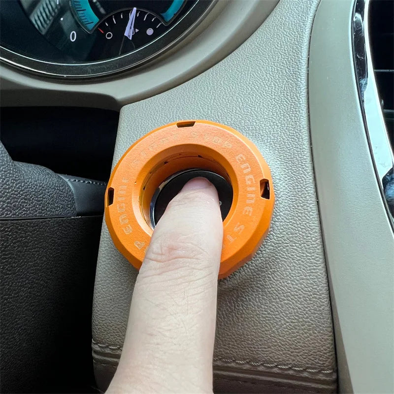 Decorative Push Start Button Cover, 9 Colors