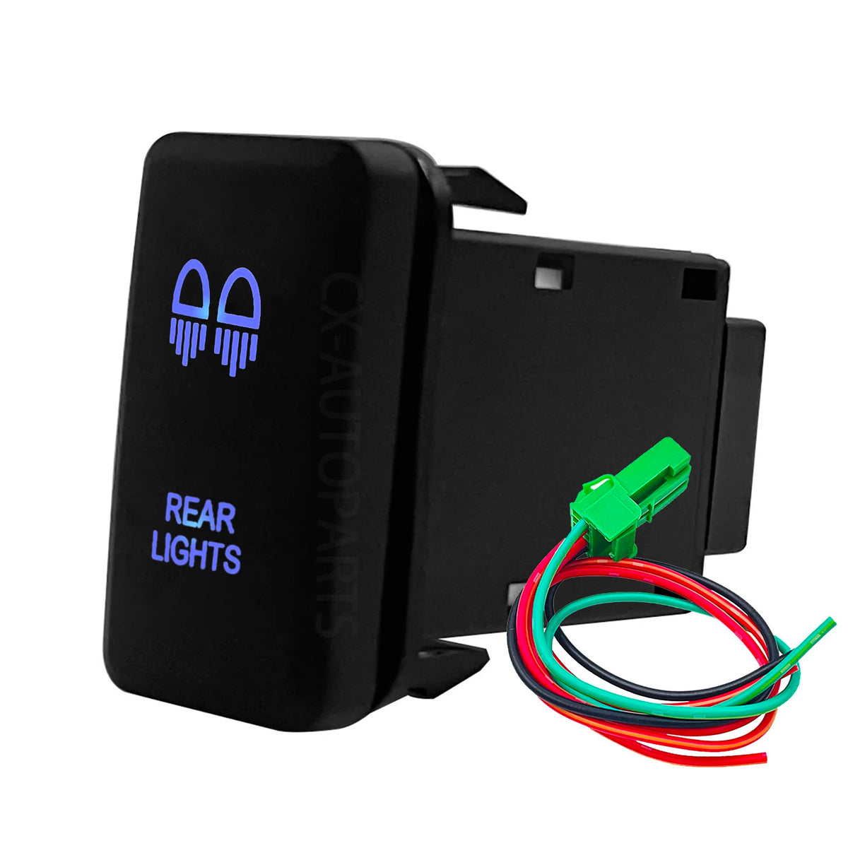 Blue LED Push Switch 12V for Toyota Tacoma, Land Cruiser, 4Runner - image 38