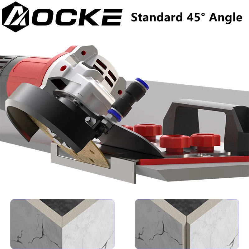 45° Angle Grinder Stand for Tile Chamfer Cutting - Ceramic Stone - image 4