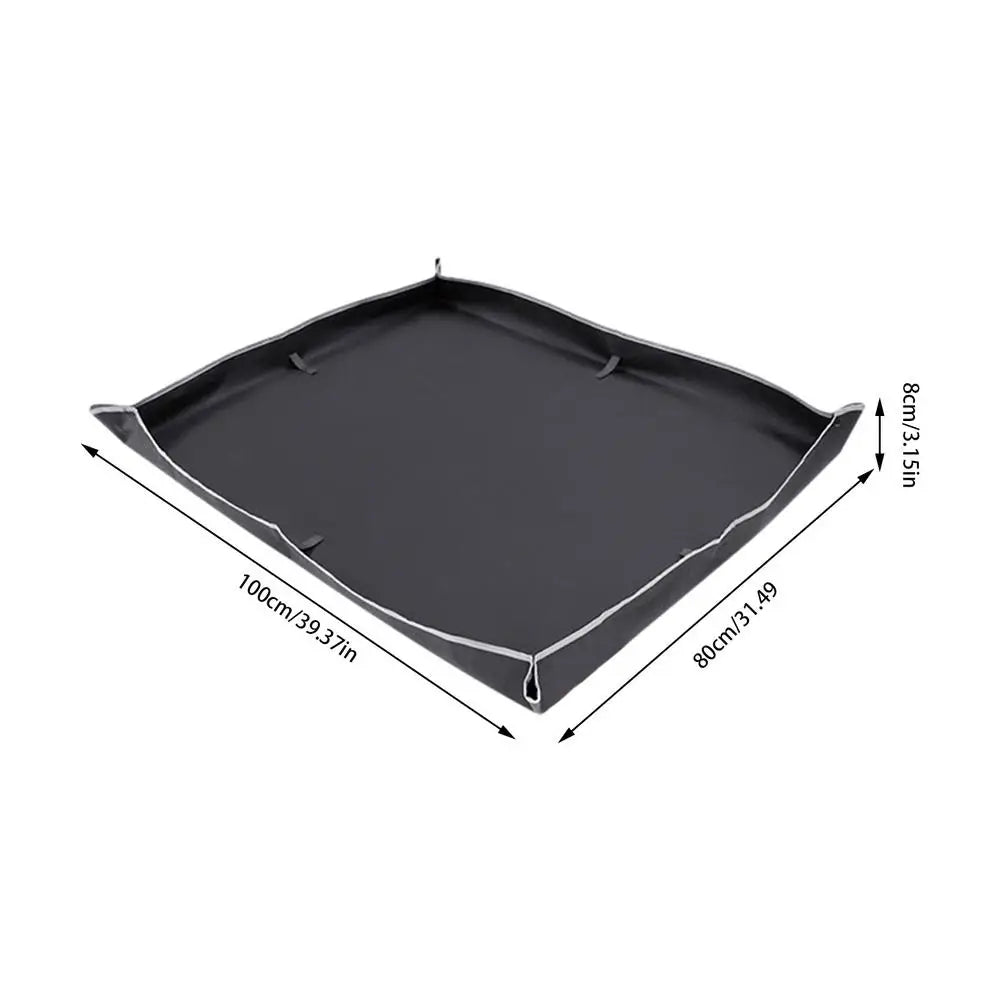 Non-Slip 600D Oxford Cloth Universal Cargo Trunk Liner for SUVs & Trucks