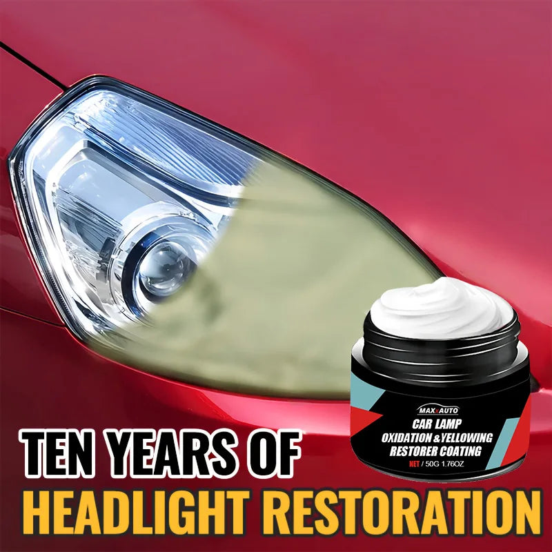 Headlight Restoration Polishing Paste