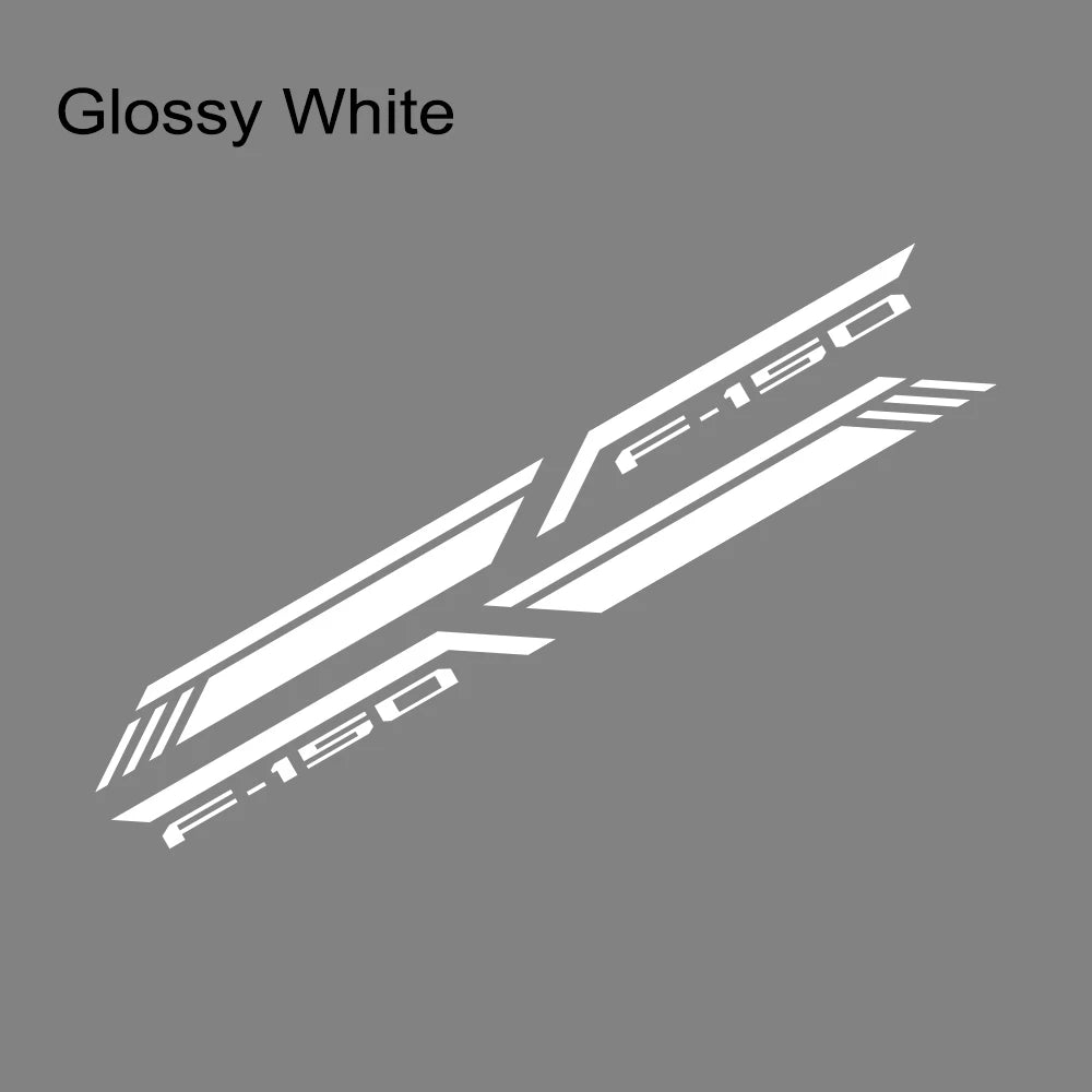 Pickup Bed Side Stripe Decal for F150 Raptor Lariat