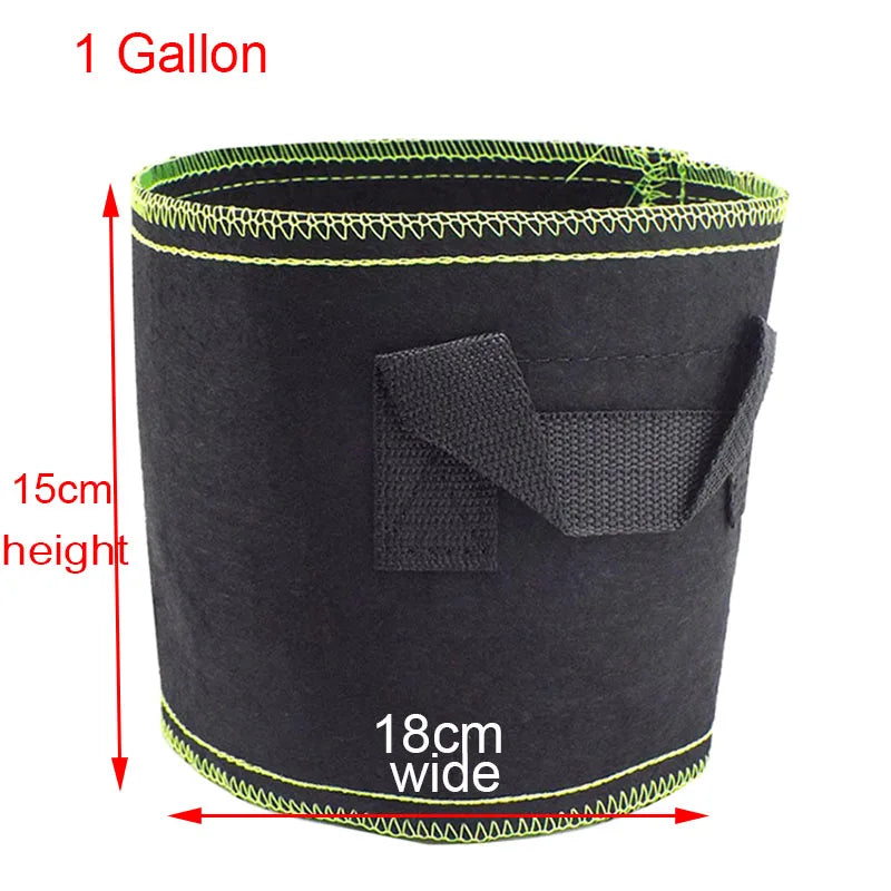 Self-Adhesive Plant Grow Bags, 1/2/3 Gallon – Nursery Pots