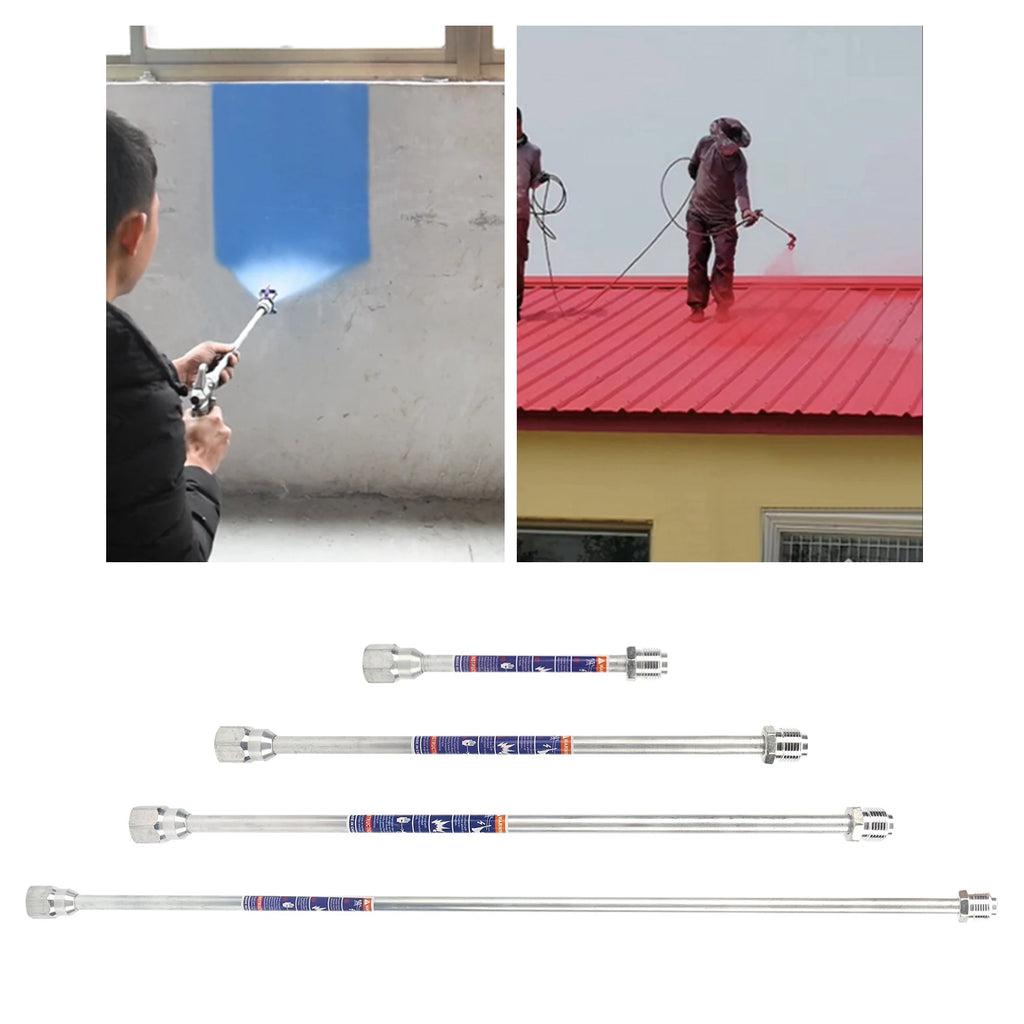 Sprayer Extension Rod Universal Paint Spray Gun Tip Pole Tool Manual Hardware Supplies