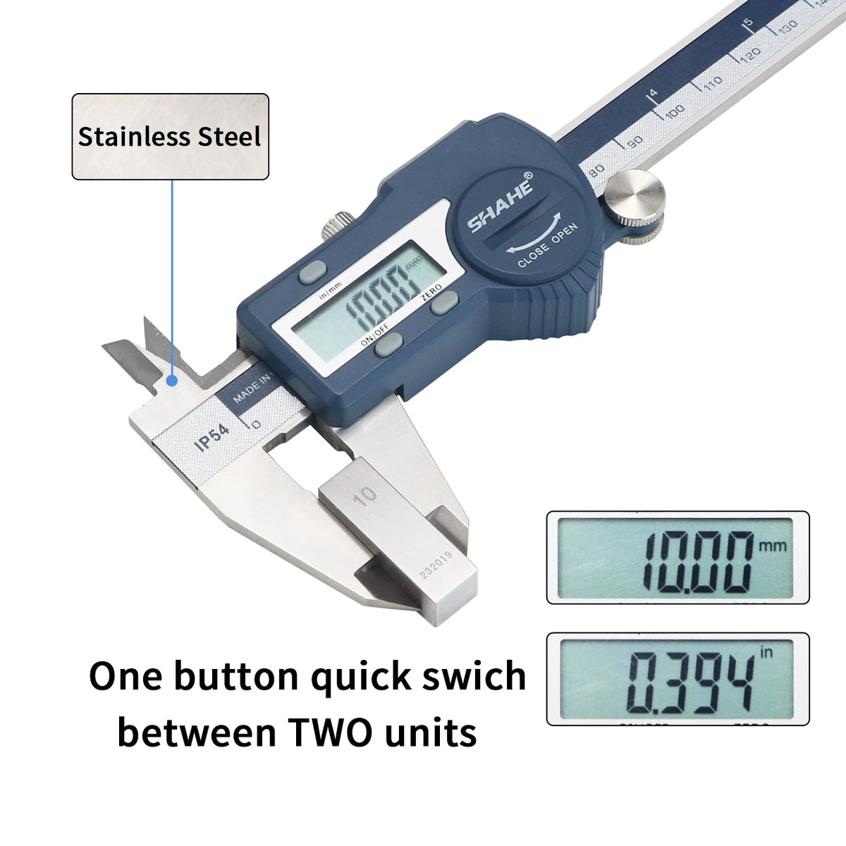 Digital Caliper 0-150mm Stainless Steel Electronic Vernier Gauge - image 14