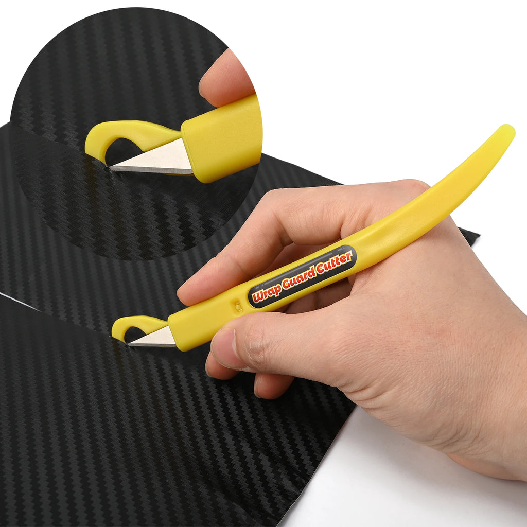 Precision Carbon Fiber Wrap Guard Knife Cutter Set with Blades - image 4