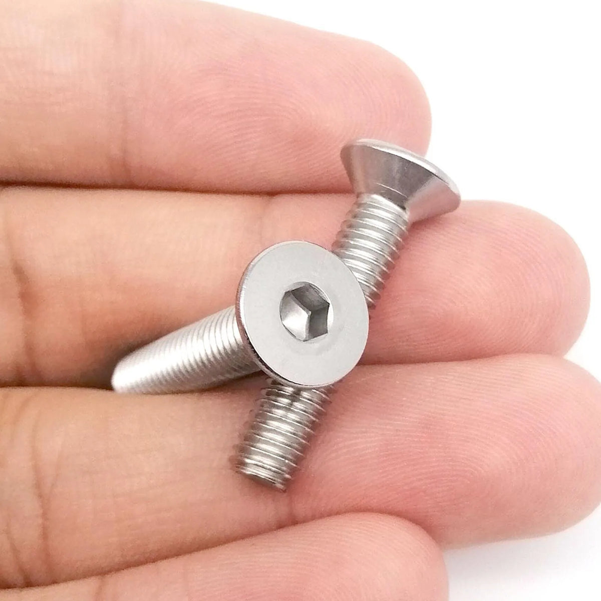 304 Stainless Steel Countersunk Hex Socket Bolts DIN7991 M1.6-M8 - image 5