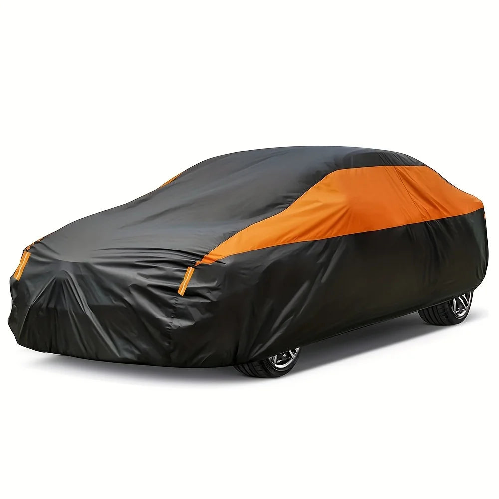 Full Outdoor Car Cover for Sedans and SUVs, 8 Sizes
