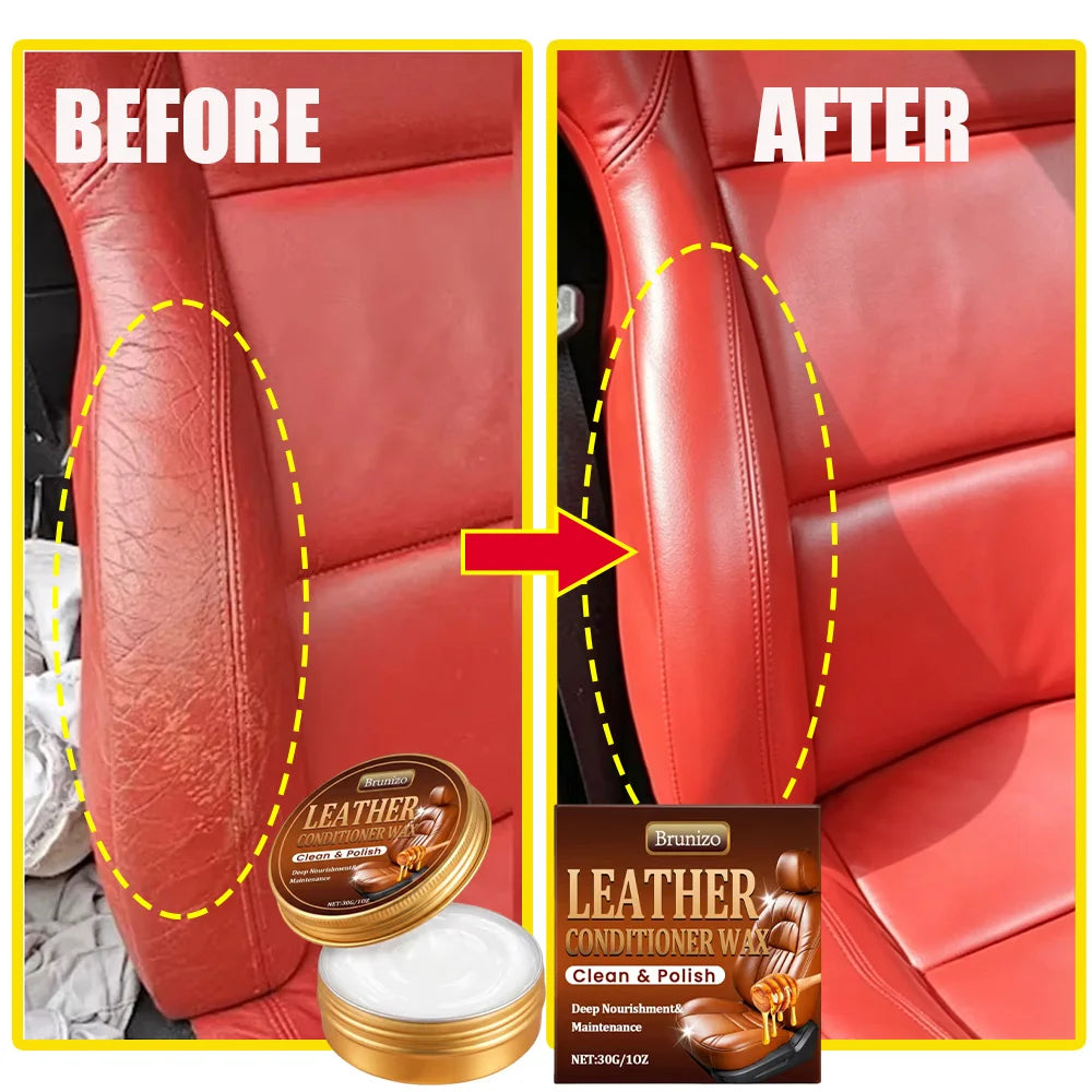 Leather Repair Filler Paste for Car Seats and Steering Wheel