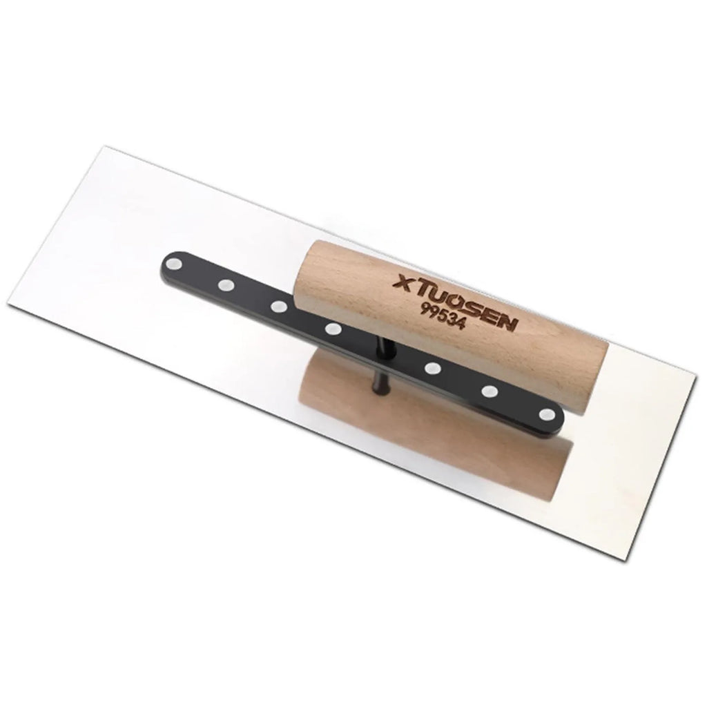 1Pcs Stainless Steel Professional Bricklaying Trowel Cement Scraper Mud Board Construction Plastering Tool with Handle