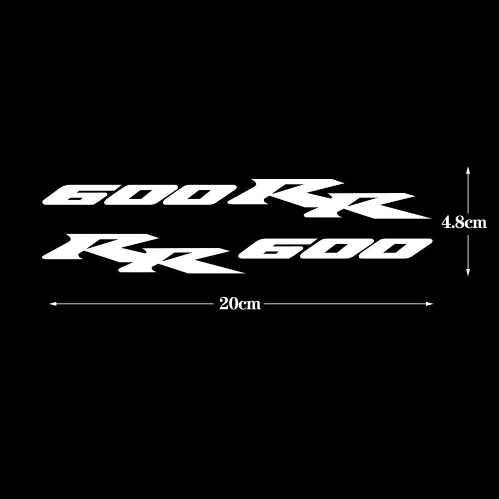 Reflective Fuel Tank Decals for Honda CBR 600RR Fireblade - view 12