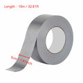 10m Heavy-Duty Silver Cloth Duct Tape – Waterproof