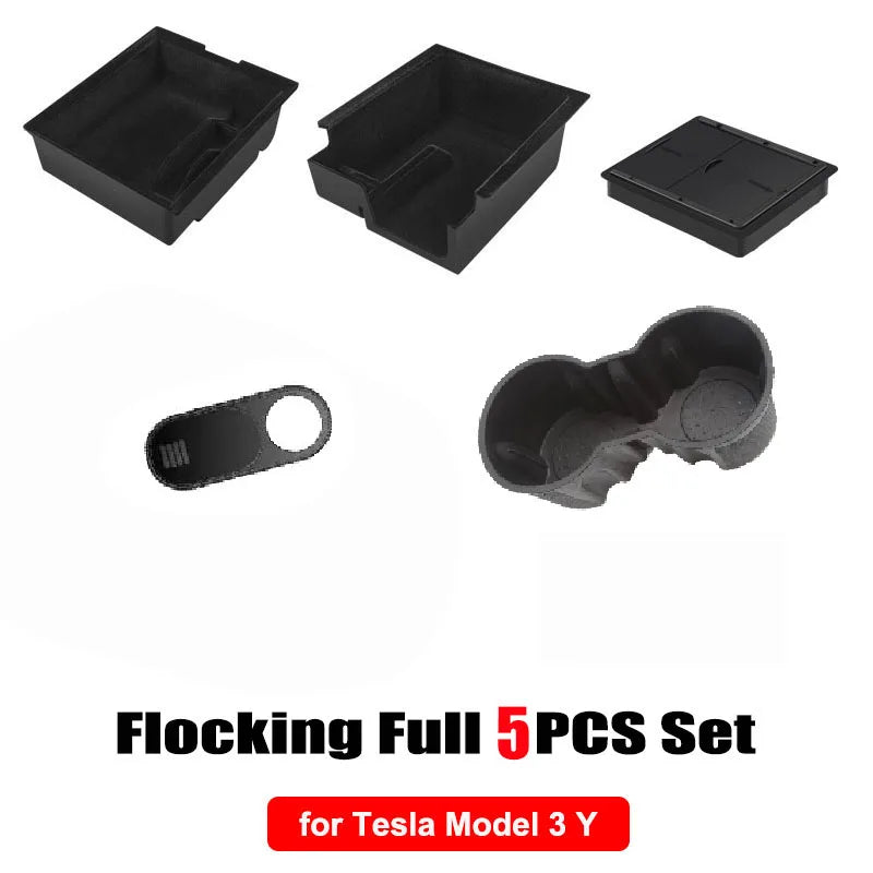 Center Console Armrest Trays for Tesla Model Y and Model 3