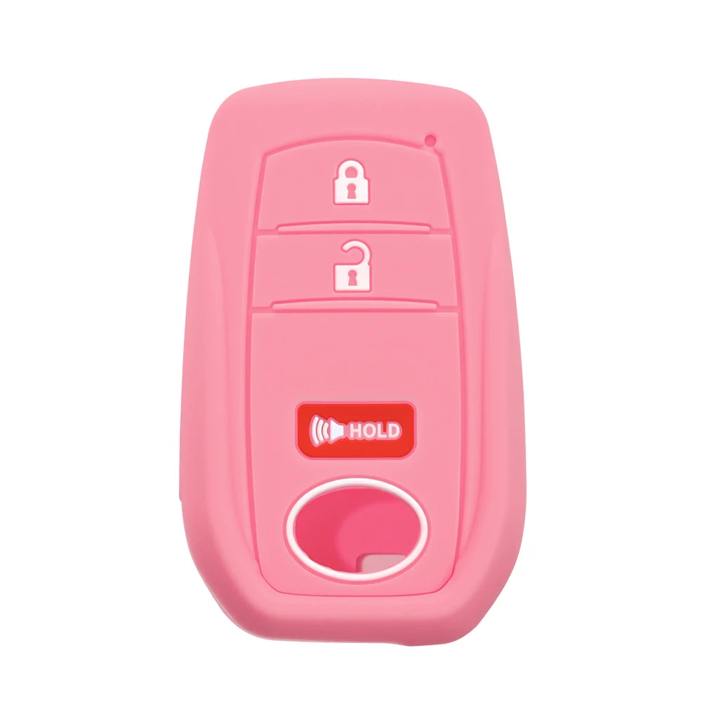 Toyota Silicone Key Fob Cover - Soft Durable for RAV4 Corolla Camry - image 31