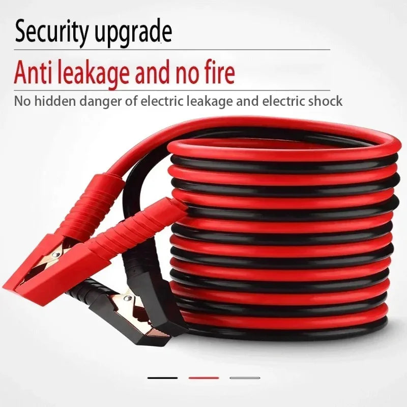 Suitable for Cars/SUVs/Trucks | Emergency Jump Start | Quick Start Booster Cables 4m 2000A Heavy-Duty Car Battery Jumper Cables