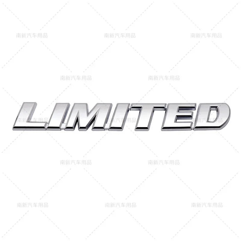 3D Metal Limited Letter Trunk and Fender Emblem Badge Decal - view 5