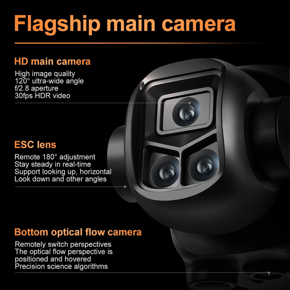 Brushless 4K FPV Drone, Foldable GPS Quadcopter with Dual HD Camera - image 10