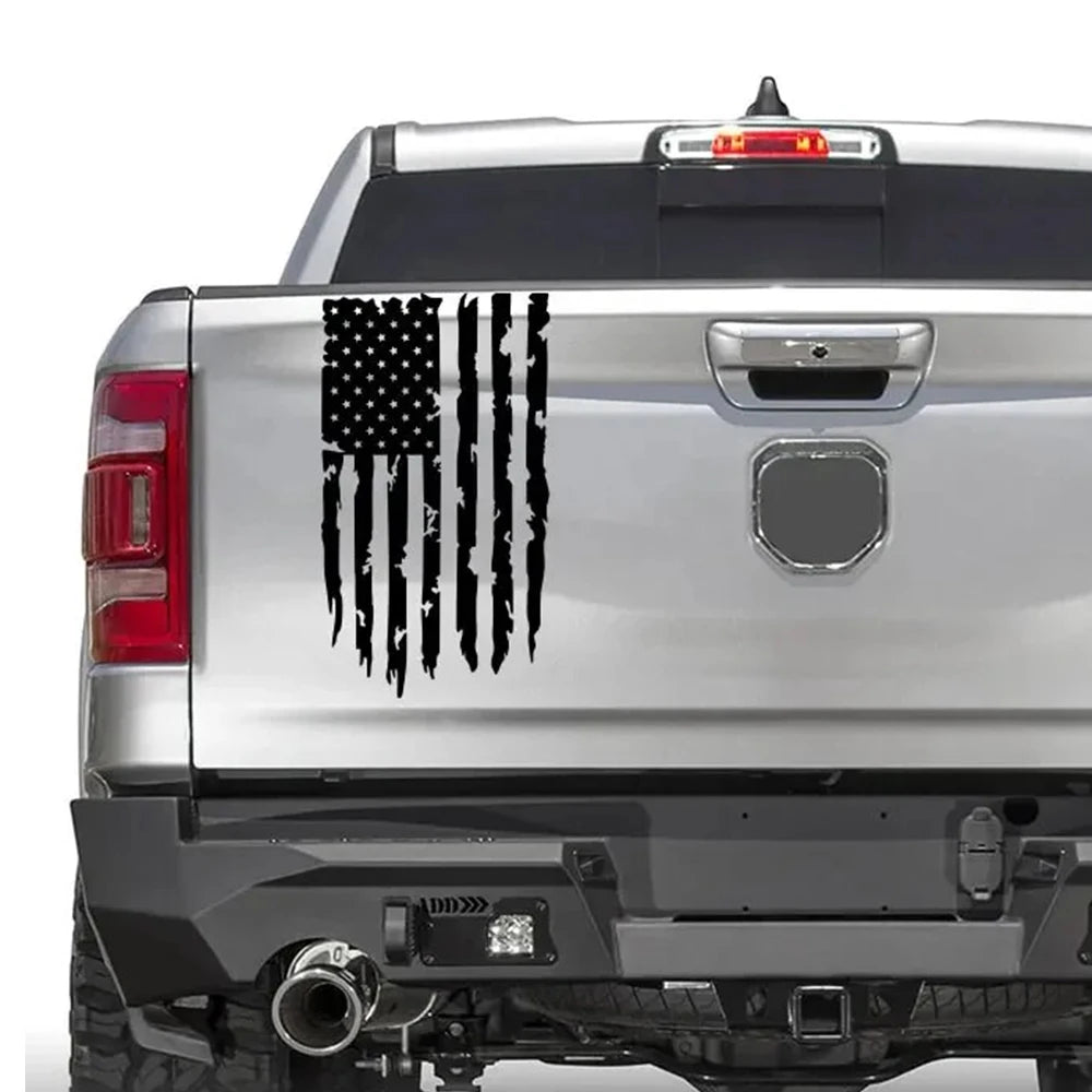 USA Flag Decal for Pickup Trucks