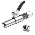 Grease Gun Coupler Grease Gun Fittings Quick Lock and Release Lube Heavy Grease Gun Nozzle Tips Compatible with Grease Guns