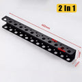 Screwdriver Plier Storage Rack Metal Heavy Duty Wall Mounted Tools Organizer for Garage Workshop Multifunctional Tool Management