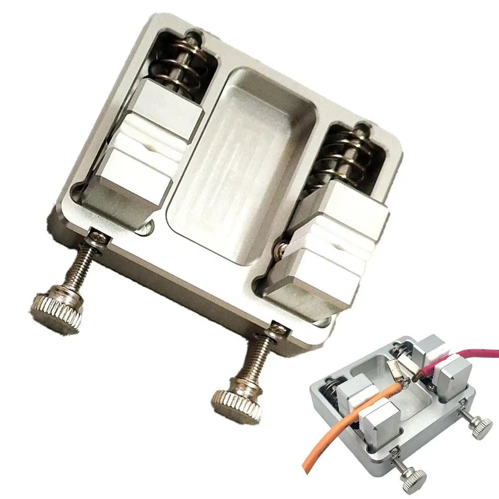 Heavy-duty Aluminum Welding Clamp With Temperature-resistant Jaw For Circuit Board Mounting Adjustable Bracket Soldering Tool
