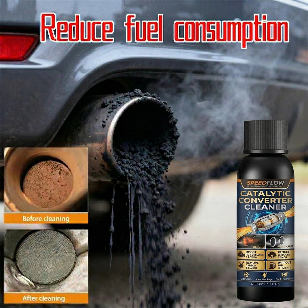 Catalytic Converter Cleaner Carbon & Sludge Removal Boost Engine Reduce Fuel Consumption For All Cars