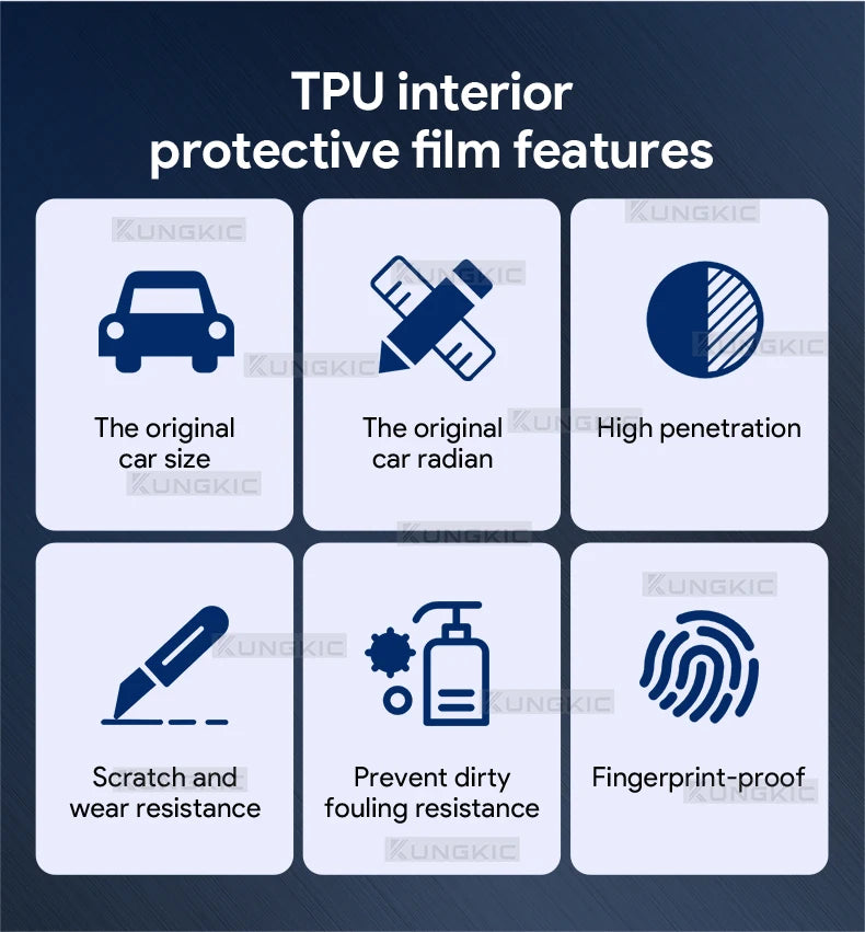 TPU Smoke Headlight Protection Film for 2015-2017 Ford F150 Mustang - image 14