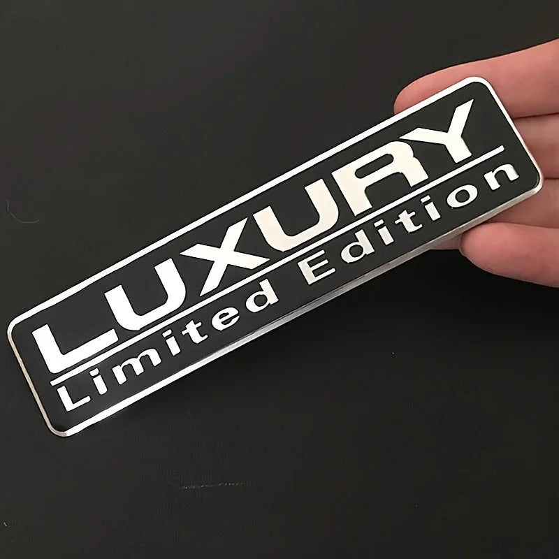 2pc 3D Metal Limited Edition Badge Decals for Trunk and Fender - view 8