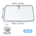 Car Windshield Sun Shade Blocks UV Ray Reflector Auto Window Sun Shade Visor Shield Cover Protector Foldable Parasol