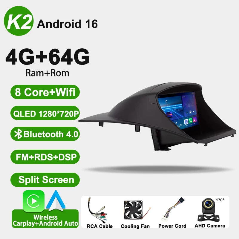 9-Inch Android Car Radio for Ford Fiesta MK6/MK7 2009-2017 with GPS - image 13