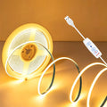USB 5V COB LED Strip Light with Dimmer
