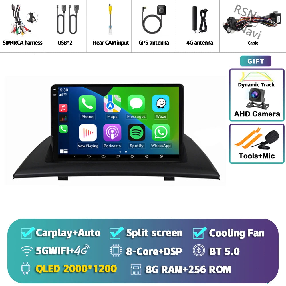 Android Car Stereo for BMW X3 E83 2004-2012 Carplay GPS - image 16