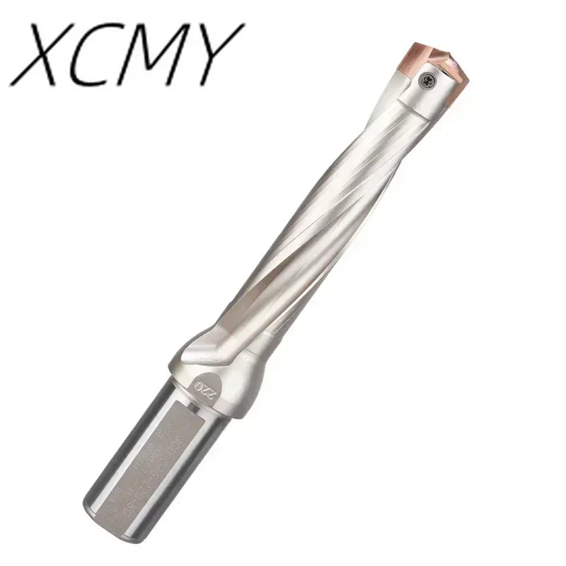 3D 5D 8D 10D internal cooling JCD Crown drill rod diameter 10-25mm for insert HCD High efficiency precision insertable U drill