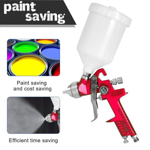1.4mm 1.7mm 2.0mm Professional HVLP Spray Gun Home Automatic Paint Spray Tool